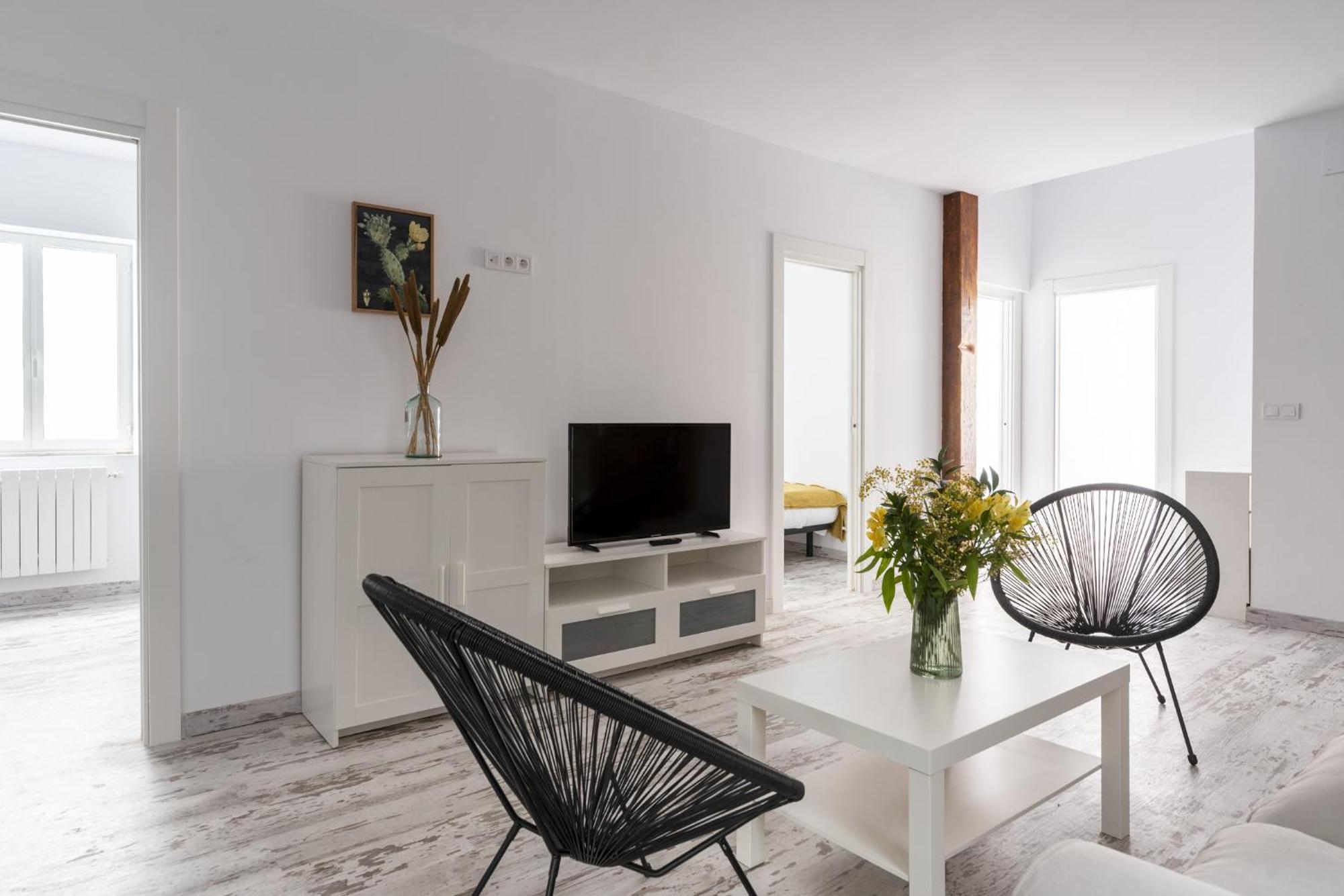 Apartamento De 4 Habitaciones En El Centro سانتاندر المظهر الخارجي الصورة